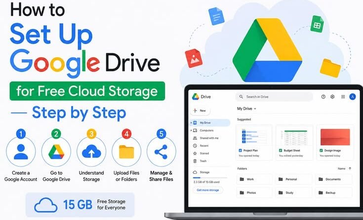 How to Set Up Google Drive for Free Cloud Storage — Step by Step
